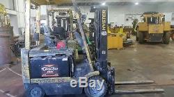 Electric Hyster Forklifts 2 Batteries 2 And Charger 1