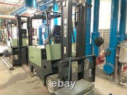 10000 lb Capacity Yale Electric Forklift with 8 x 54 Forks, Battery & Charger