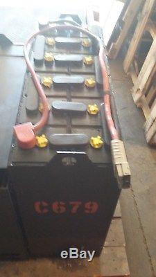 12-125-15 24 volt 35.2x13x30.75 FORKLIFT BATTERY tested, serviced, clean. 875ah