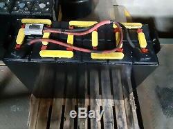 12-125-15 24 volt FORKLIFT BATTERY RECONDITIONED GOOD 875ah. Ready to ship