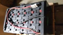 12-85-29 24 volt FORKLIFT BATTERY tested & serviced. GREAT CONDITION. 1190/1488A