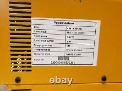 12vdc 18 Amp Industrial Forklift Charger, 120V in, electrolysis, WARRANTEE