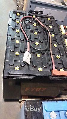 18-85-21 36 volt FORKLIFT BATTERY RECONDITIONED tested, serviced, clean & wrty