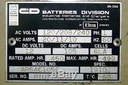 1 Used C&d Ar6ac105e 12 Volt/105a Forklift Battery Charger Make Offer
