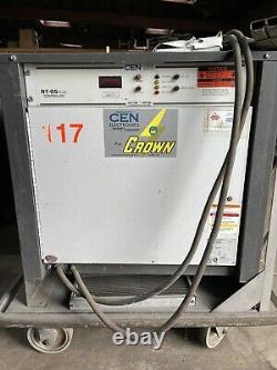 1 Used Cen Cen-100 Rt-05plus Industrial Battery Charger For Forklift 36v