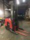 2008 Raymond Forklift Reach Truck 4500lb 268 Lift With Battery & Charger