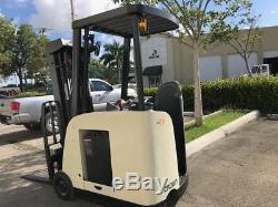 2009 Crown Electric Forklift, 2014 battery, 13,078 hrs, charger available