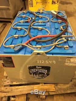 2012 36 Volt Forklift Battery ENERSYS 18-100-21 DIM 24x38x22 80 Percent Tested