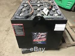 2014 36 Volt Forklift Battery 18-85-21 dim 38x 24 3/8 x22 5/8 Tested