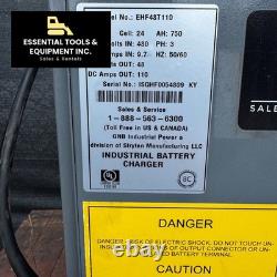 2022 GNB EHF 48V Forklift Battery Charger EHF48T110 High Frequency 3-Phase 480V
