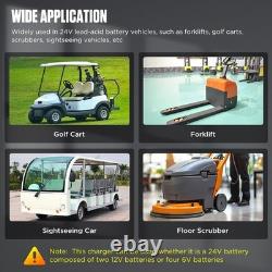 24V 20A Forklift Battery Charger, 24 Volt Forklift Charger Smart Automatic 24V