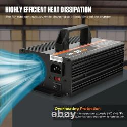 24V 20A Forklift Battery Charger, 24 Volt Forklift Charger Smart Automatic 24V
