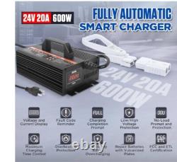 24V 20A Forklift Battery Charger Fully-Auto Charger Lead Acid Battery Charger