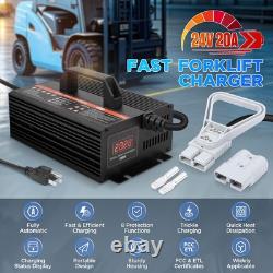 24V 20A Forklift Battery Charger Fully Automatic & Battery Maintenance 24V Sm