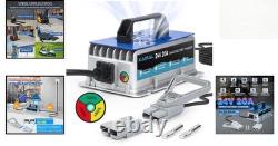 24V 20A Forklift Battery Charger with 16FT Cable for Electric Pallet Jacks