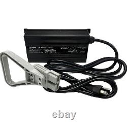 24V 20Amp Battery Charger with SB175 Large Gray Plug for 24v lead-acid batteries