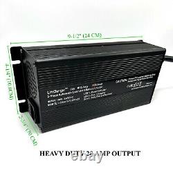 24V 20Amp Battery Charger with SB175 Large Gray Plug for 24v lead-acid batteries