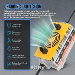 24V 30A Forklift Battery Charger, 1250W Smart 7-Stage Trickle Charger, IP67 Wate