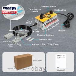 24V 30A Forklift Battery Charger 1250W Smart 7-Stage Trickle Charger IP67 Waterp