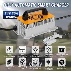 24V 30A Forklift Battery Charger 24 Volt 30 AMP Smart Charging with Tempera