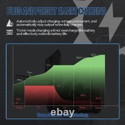 24V 30A Forklift Battery Charger 24 Volt 30 AMP Smart Charging with Tempera
