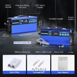 24V 30A Forklift Battery Charger Fully-Auto Smart Charger For Floor Scrubber LCD