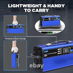 24V 30A Forklift Battery Charger, Fully-Automatic Electric Pallet Jack &