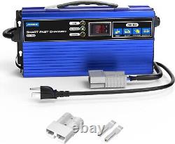 24V 30A Forklift Battery Charger, Fully-Automatic Electric Pallet Jack & Fork