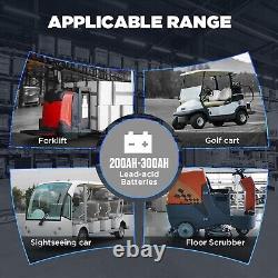 24V 30A Forklift Battery Charger, Fully-Automatic Electric Pallet Jack & Fork
