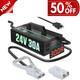 24v 30a Forklift Battery Charger Lead Acid Battery Charger Sb175a Triangle Plug