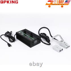 24V 30A Forklift Battery Charger Lead Acid Trickle Charger With Anderson Plug LCD