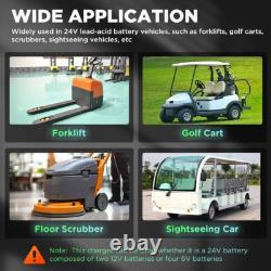 24V 30A Forklift Battery Charger Lead Acid Trickle Charger With Anderson Plug LCD