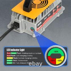 24V 30A Forklift Charger Lead-acid Battery Charger For Golf Car Floor Scrubber