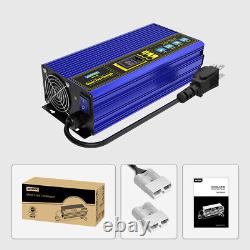 24V 30A Fully-Automatic Forklift Golf Cart Smart Fast Lead Acid Battery Charger