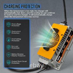 24V 30A Smart Forklift Battery Charger, IP67 Waterproof, Fully Automatic