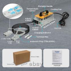 24V 30A Smart Forklift Battery Charger, IP67 Waterproof, Fully Automatic
