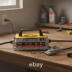 24V 30A Smart Forklift Battery Charger Waterproof, Fast Charging Power