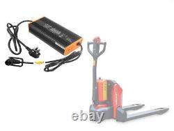24V 8A Lithium Battery Charger for NOBLIFT EDGE PTE15N Electric Pallet Truck