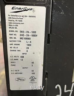 24- 48 Volt Enersys Enforcer HF forklift battery charger 480 Input Variable