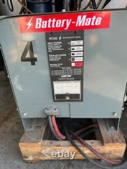 24 VOLT BATTERY MATE AC500 AC TO DC BATTERY CHARGER Forklift