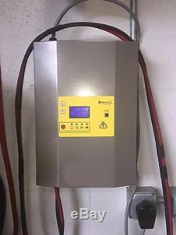 24 Volt 120 Amp Output Forklift Charger Single Phase Input 220/240 20 Amps