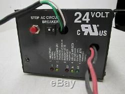 24 Volt Forklift Battery Charger 120 V 9.5 Ac Amps 12 Cells Model Svr2425120ad