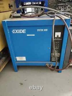 24v forklift charger 3 phase 208v 240v 416v 480v 550ah 88 amp Exide Battery