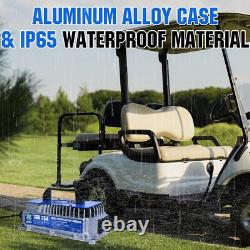 25A 36V Golf Cart Lithium LiFePO4 Battery Smart Charger Trolling Motor Forklift