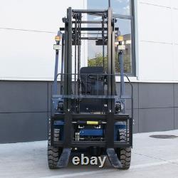 2.5 ton 5500 lb electric forklift with charger and lead acid battery