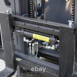 2.5 ton 5500 lb electric forklift with charger and lead acid battery