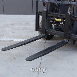 2.5 ton 5500 lb electric forklift with charger and lead acid battery