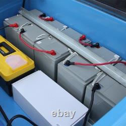 2.5 ton 5500 lb electric forklift with charger and lead acid battery