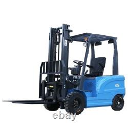2.5 ton 5500 lb electric forklift with charger and lead acid battery