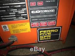 2 Ferro Five SFR Series / C&D Technologies Industrial Forklift Battery Chargers